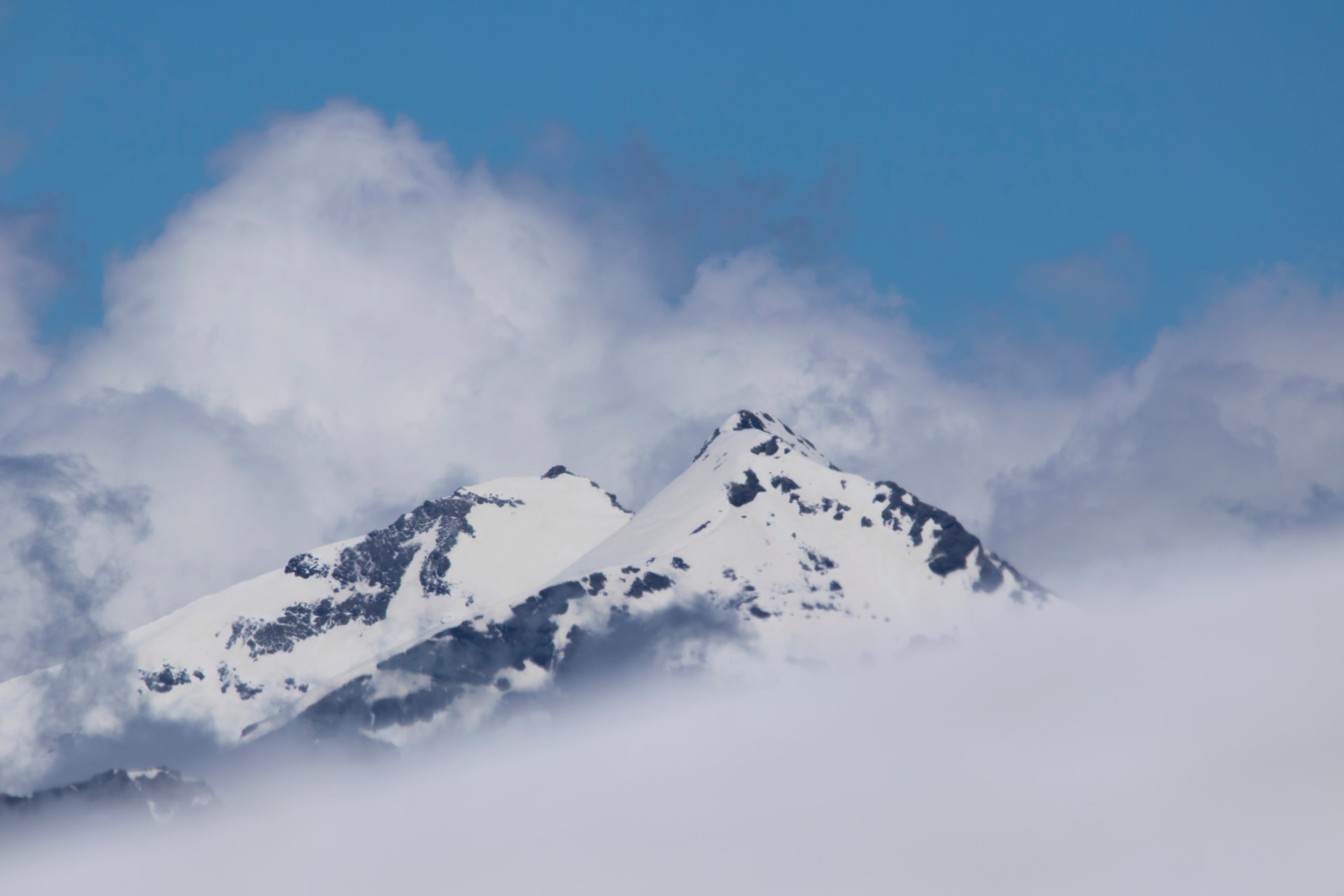 Above the clouds